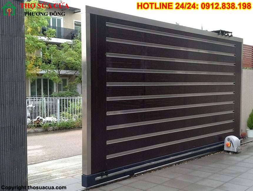 Cổng tự động 1 cánh