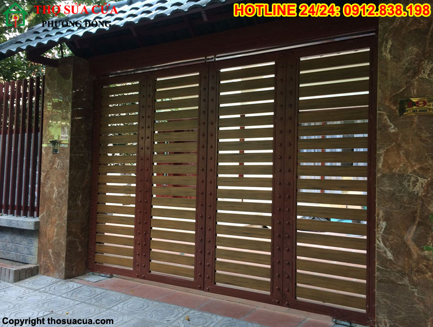 Cổng tự động 4 cánh