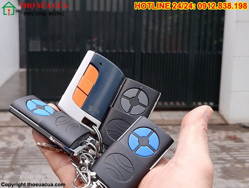 Cổng tự động Remote