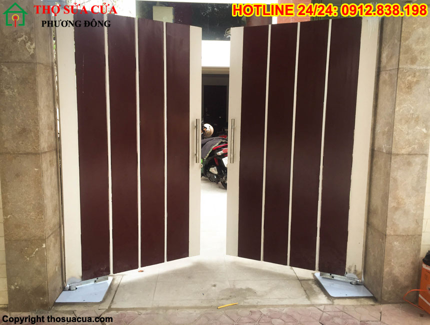Cổng tự động âm sàn