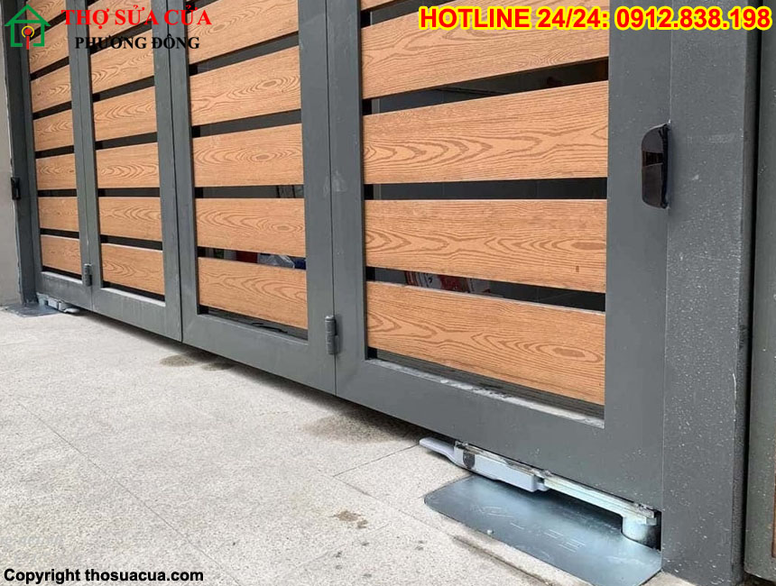 Cổng tự động âm sàn