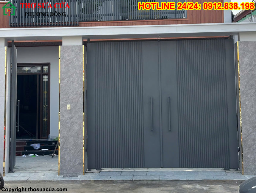 Cổng tự động nhà phố