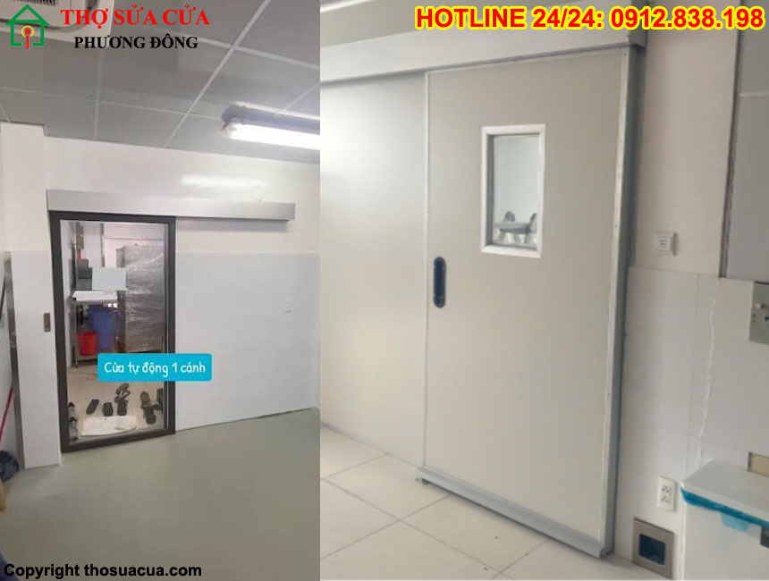 Cửa tự động 1 cánh