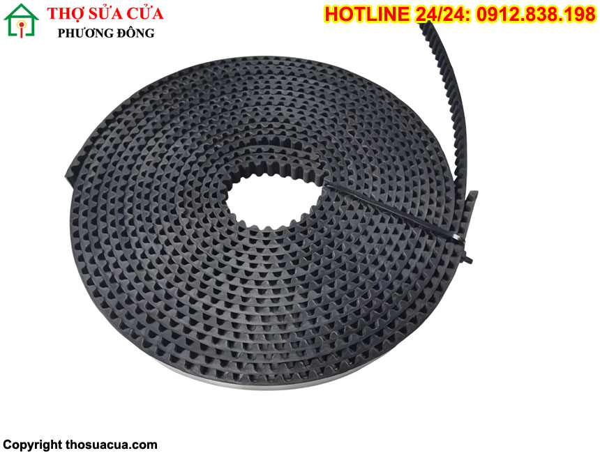 Dây curoa cửa kính tự động bị đứt