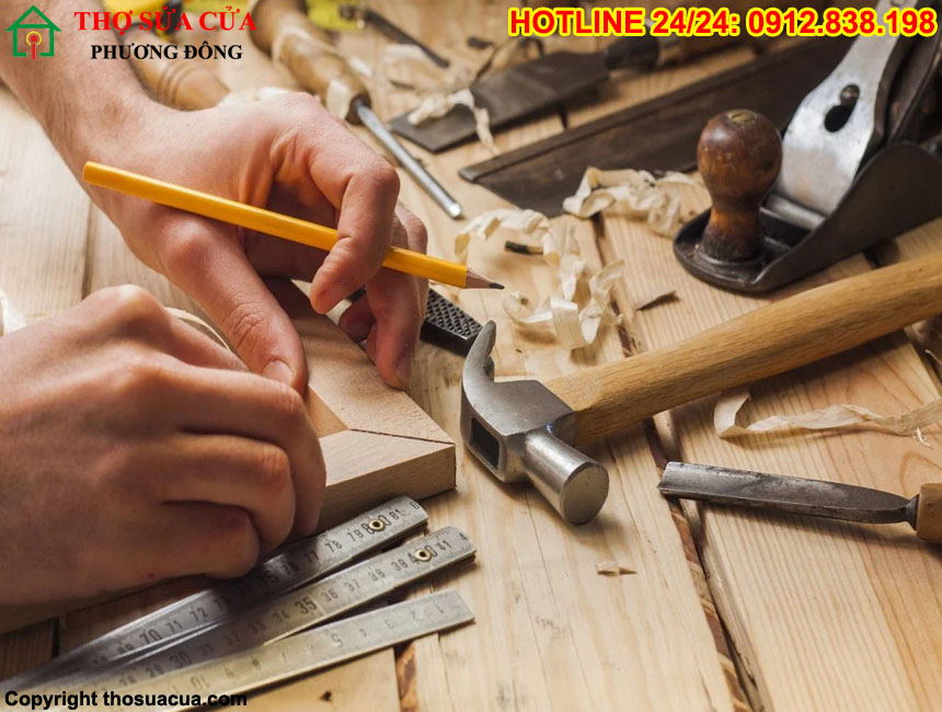 Dụng cụ sửa chữa đồ gỗ tại nhà