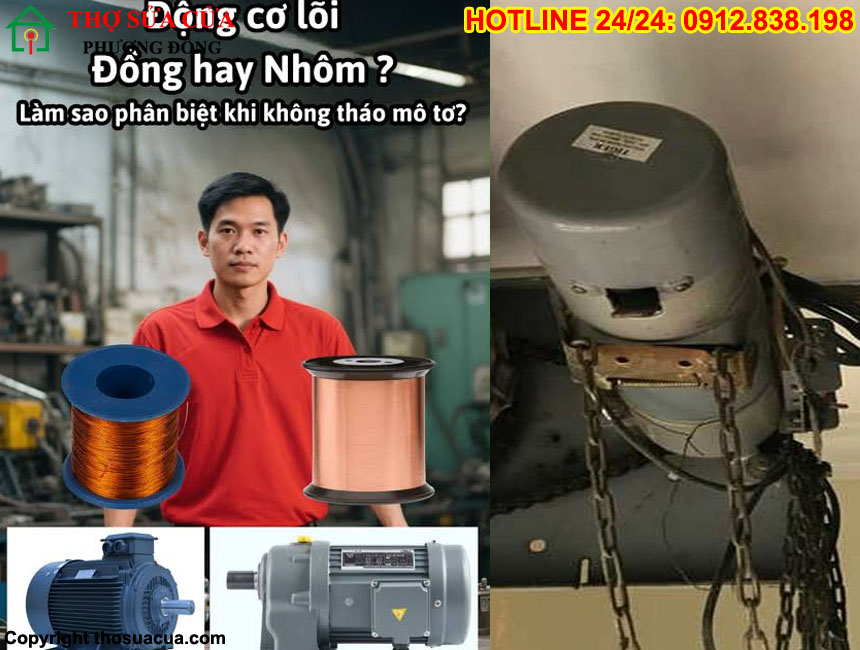 Mẹo nhận biết motor lõi đồng nguyên bản