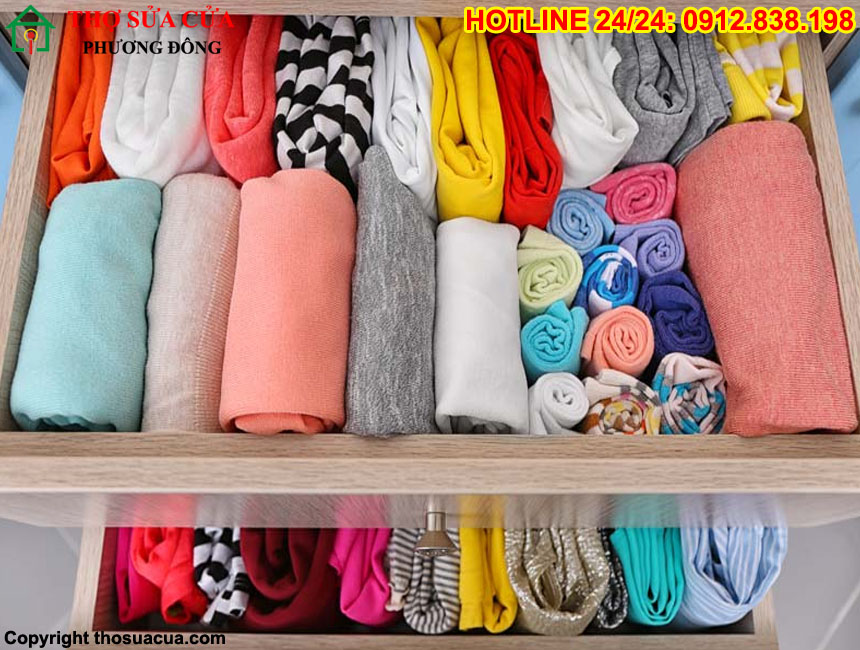 Mẹo sắp xếp tủ quần áo gọn gàng