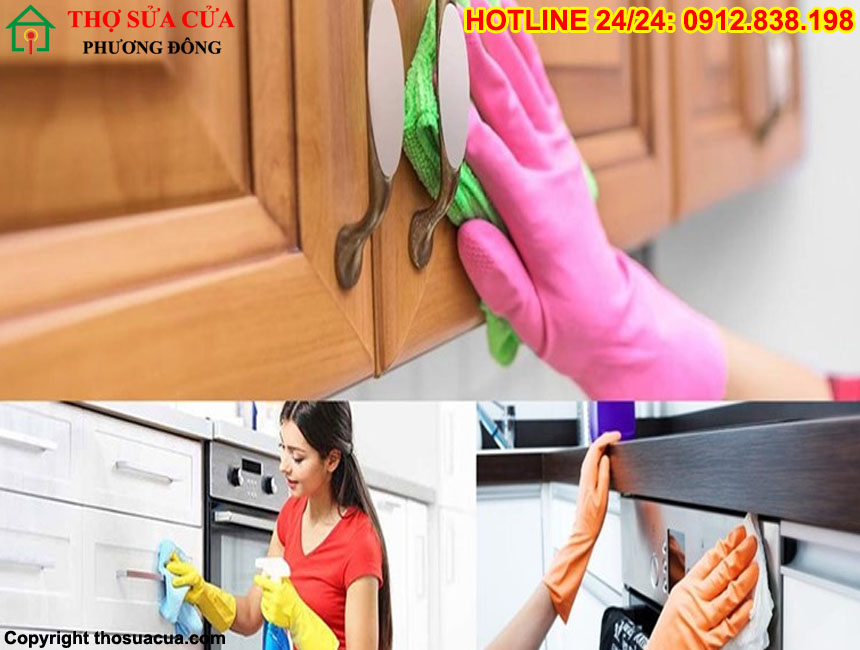 Mẹo vệ sinh tủ gỗ công nghiệp