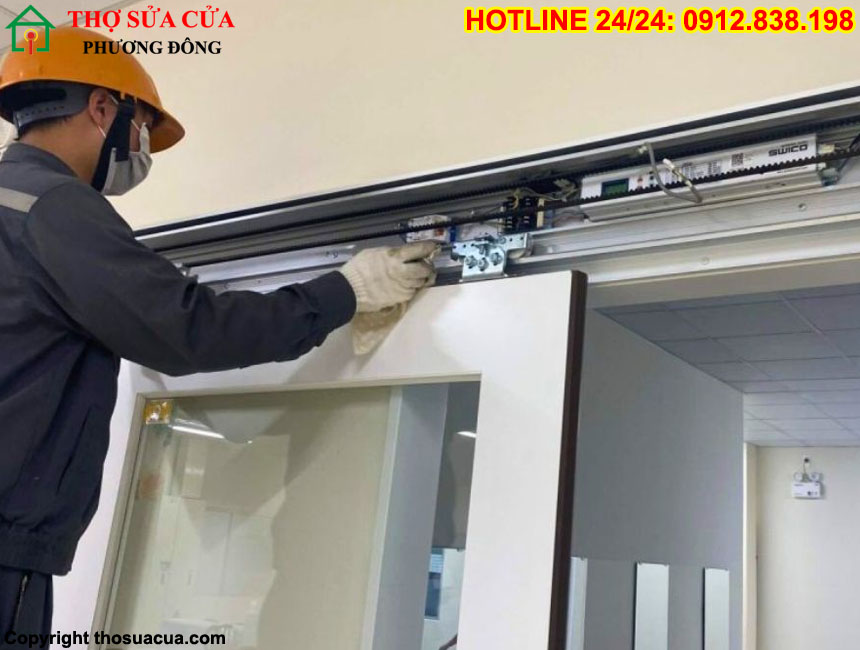 Sửa cửa kính tự động Gò Công