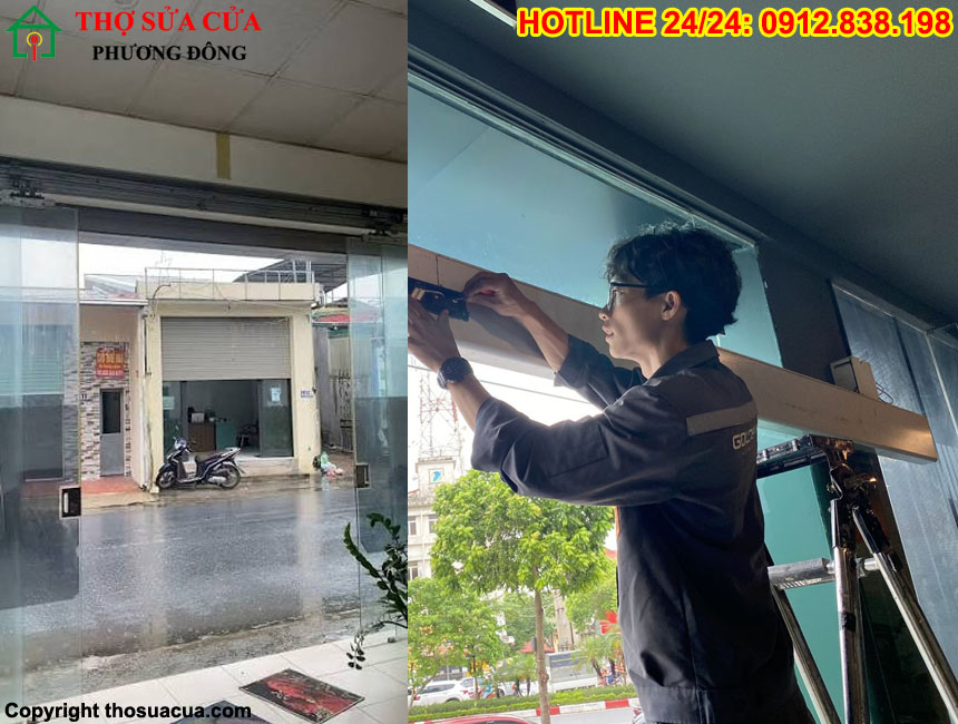 Sửa cửa kính tự động Lai Châu