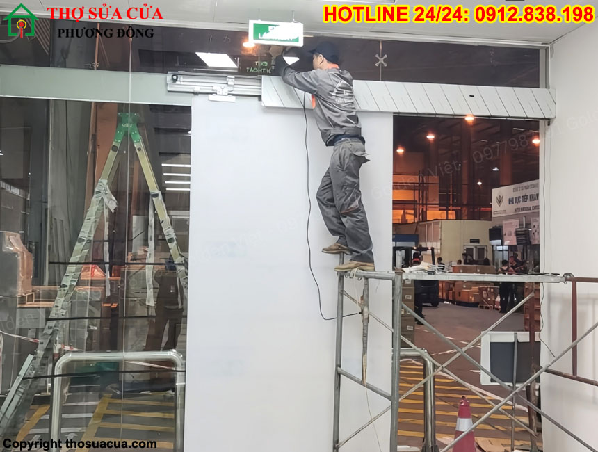 Sửa cửa tự động Swico
