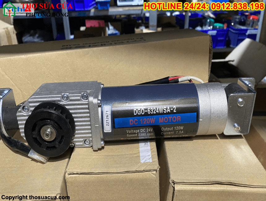 Thay motor cửa kính tự động