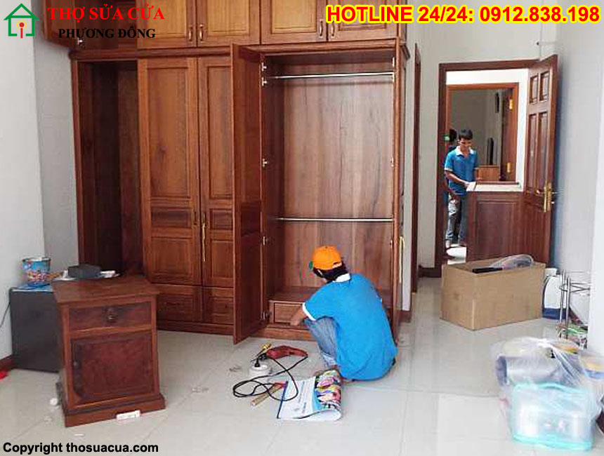Tủ quần áo xệ cánh