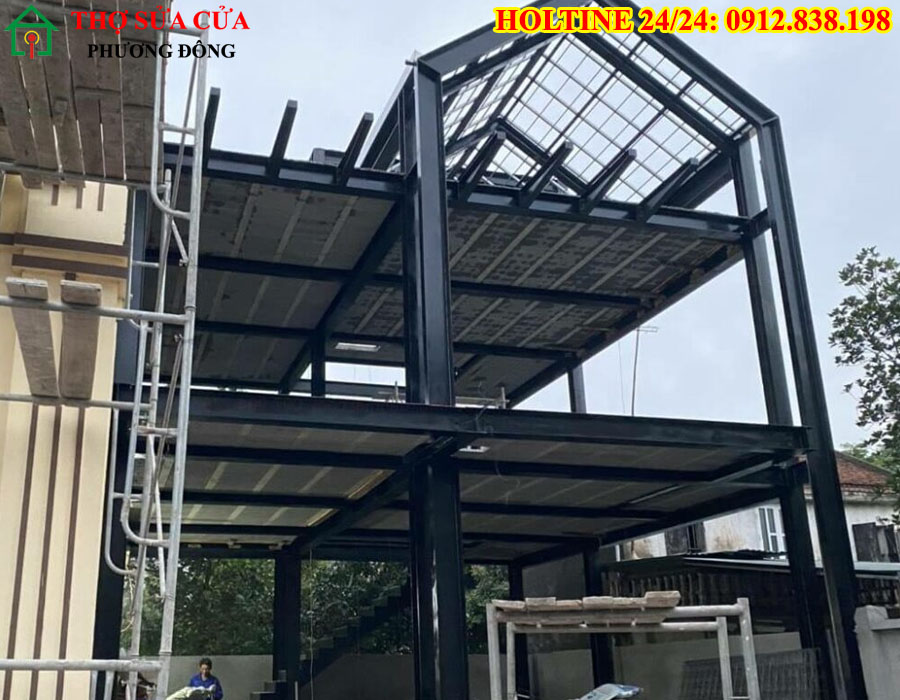 Thợ Hàn Khung Kèo Thép, Lợp Mái Tôn Trọn Gói Hà Nội