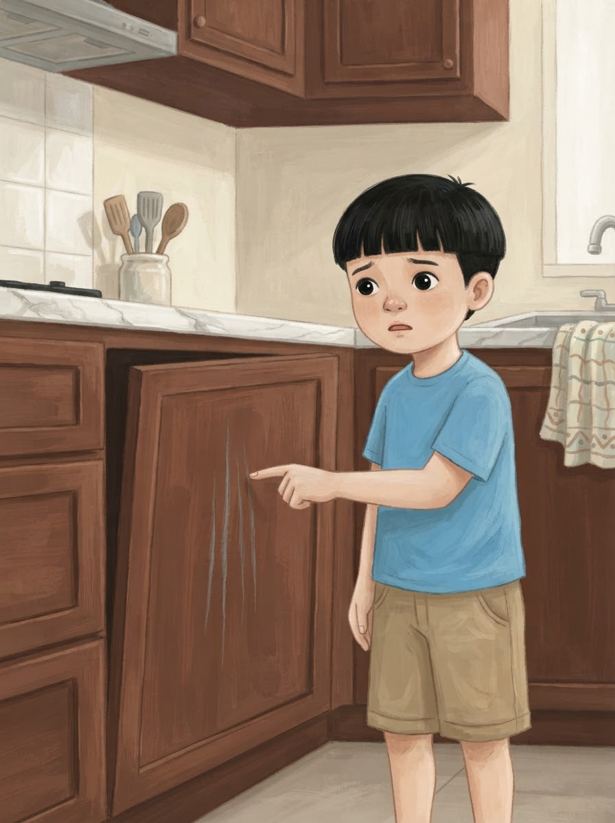 Cửa tủ bị lệch đóng không khít