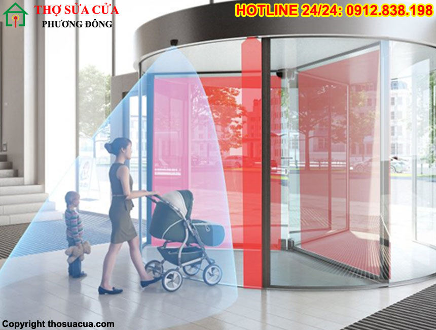 Cảm biến cửa kính tự động bị lỗi