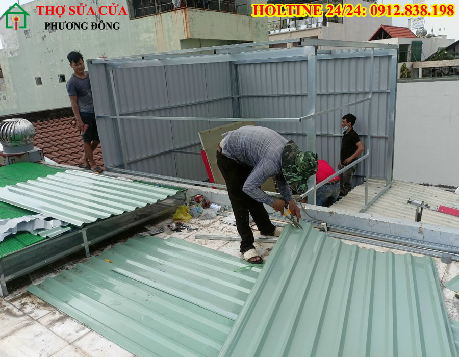 Thợ Hàn Khung Kèo Thép, Lợp Mái Tôn Trọn Gói Hà Nội