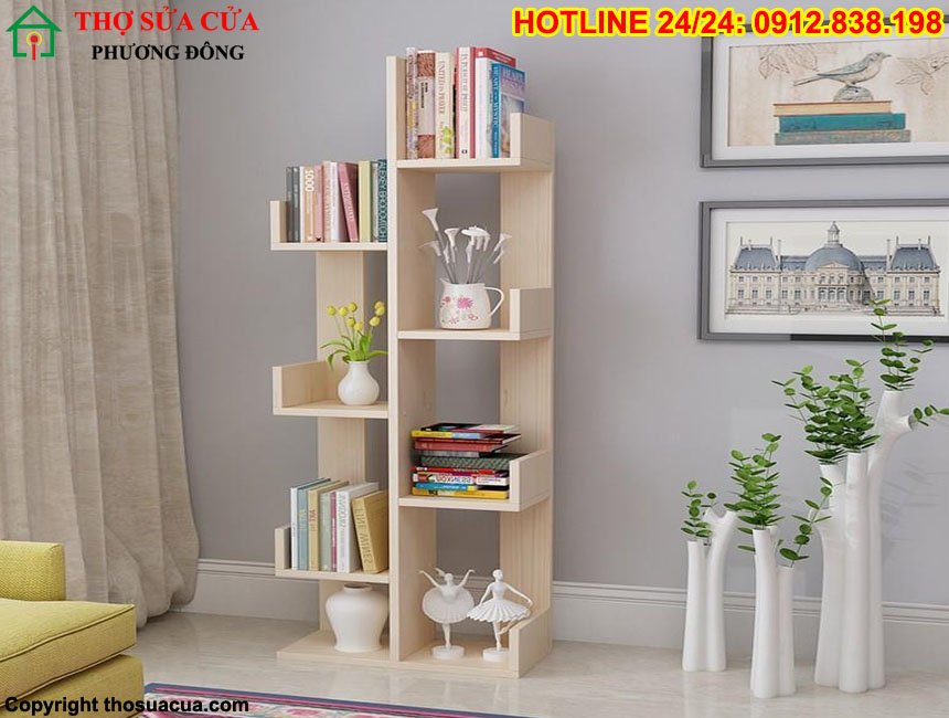 Cách lắp kệ gỗ xương rồng
