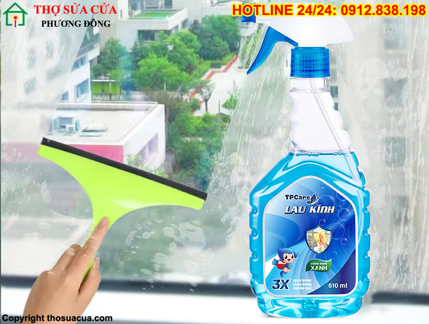 Cửa kính cường lực bị váng cầu vồng