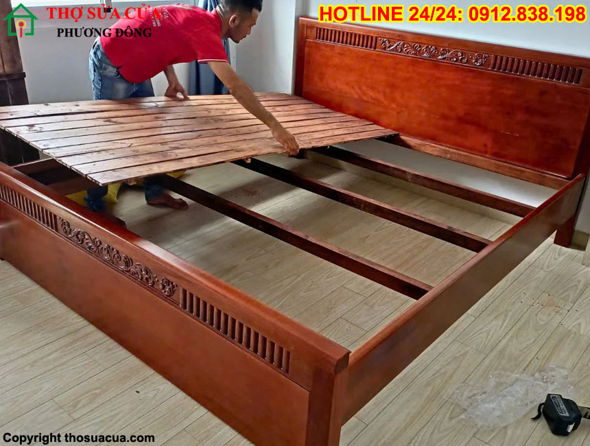 Sửa giường gỗ tại Ba Đình