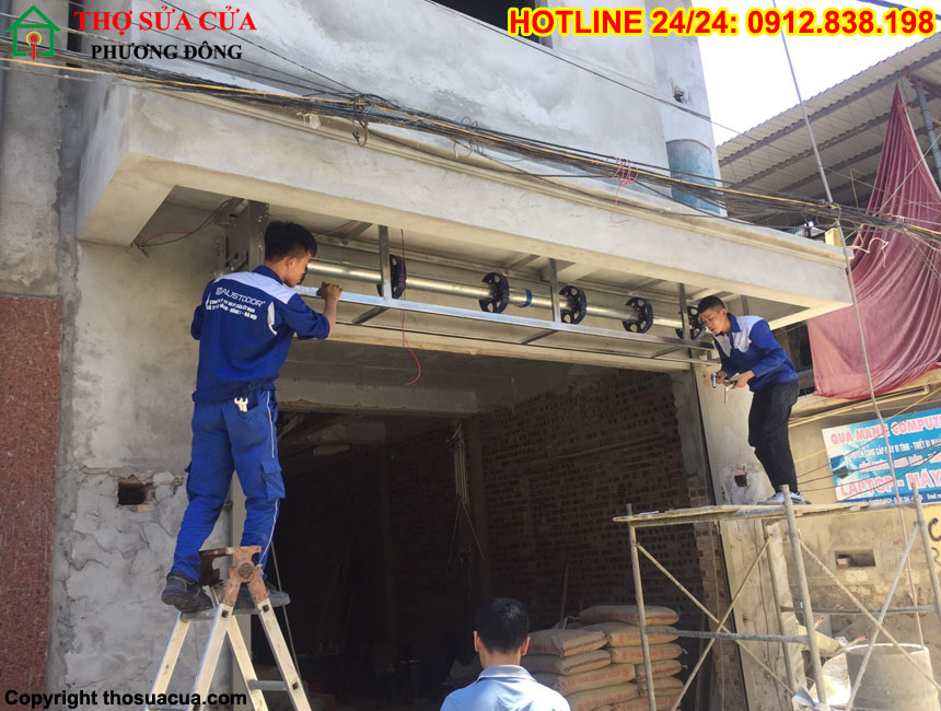 Lắp đặt cửa cuốn tại Cần Thơ